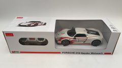 Rastar Porsche 918 Spyder Weissach 1/24 R/C completa di radiocomando, batterie non incluse - foto 1