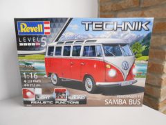 Revell Volkswagen T1 "Samba Bus" Technik 1/16 - scala 1:16