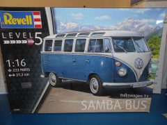 Volkswagen T1 Samba bus - kit di montaggio - 1:16