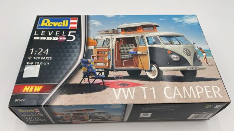Revell Volkswagen T1 Camper 1/24 kit di montaggio