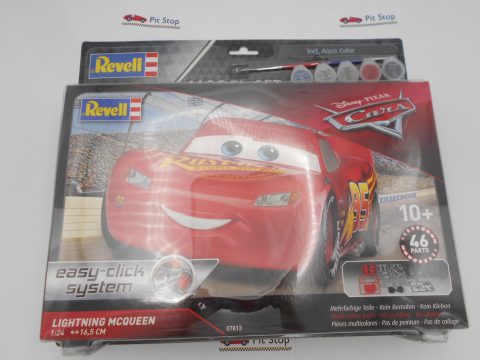 Revell Disney Saetta McQueen 1/24, colori inclusi