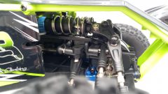 RK Crawler elettrico a spazzole 1/10, radio 2,4 GHZ, 4 ruote motrici, batteria Lipo 7,4V 2200 mAh 25C, completo di tutto - foto 5
