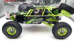 RK Crawler elettrico a spazzole 1/10, radio 2,4 GHZ, 4 ruote motrici, batteria Lipo 7,4V 2200 mAh 25C, completo di tutto - foto 2