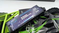 RK Crawler elettrico a spazzole 1/10, radio 2,4 GHZ, 4 ruote motrici, batteria Lipo 7,4V 2200 mAh 25C, completo di tutto - foto 8