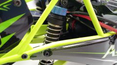 RK Crawler elettrico a spazzole 1/10, radio 2,4 GHZ, 4 ruote motrici, batteria Lipo 7,4V 2200 mAh 25C, completo di tutto - foto 7