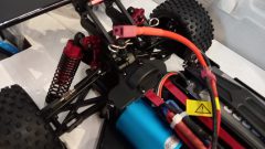 RK Buggy elettrico 1/10 brushless 2,4 Ghz, quattro ruote motrici, batteria Lipo 7,4 V 3500 mAh 30 C, carrozzeria trasparente da forare, completo di tutto - foto 4
