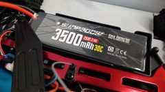 RK Buggy elettrico 1/10 brushless 2,4 Ghz, quattro ruote motrici, batteria Lipo 7,4 V 3500 mAh 30 C, carrozzeria trasparente da forare, completo di tutto - foto 5