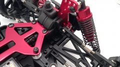 RK Buggy elettrico 1/10 brushless, 2,4 Ghz, quattro ruote motrici, batteria Lipo 7,4 V 3500 mAh 30 C, completo di tutto, con radio a stick, mai utilizzata - foto 6