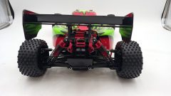 RK Buggy elettrico 1/10 brushless, 2,4 Ghz, quattro ruote motrici, batteria Lipo 7,4 V 3500 mAh 30 C, completo di tutto, con radio a stick, mai utilizzata - foto 4