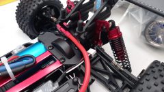 RK Buggy elettrico 1/10 brushless, 2,4 Ghz, quattro ruote motrici, batteria Lipo 7,4 V 3500 mAh 30 C, completo di tutto - foto 7