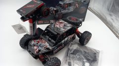 RK Desert Truck elettrico brushless 1/12, radio 2,4 GHZ, 4 ruote motrici, batteria Lipo 7,4V 2200 mAh, completo di tutto - foto 2