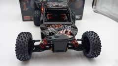 RK Desert Truck elettrico brushless 1/12, radio 2,4 GHZ, 4 ruote motrici, batteria Lipo 7,4V 2200 mAh, completo di tutto - foto 3