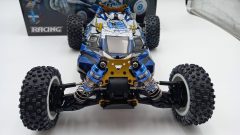 RK Buggy elettrico brushless 1/12, radio 2,4 GHZ, 4 ruote motrici, batteria Lipo 7,4V 2200 mAh, completo di tutto - foto 4