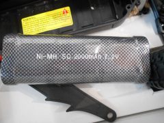 RK Truggy elettrico a spazzole 1/10, radio 2,4 GHZ, motore classe 550, 4 ruote motrici, batteria NIMH 7,2V 2000 mAh, completo di tutto - foto 7