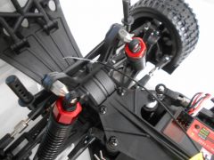 RK Truggy elettrico a spazzole 1/10, radio 2,4 GHZ, motore classe 550, 4 ruote motrici, batteria NIMH 7,2V 2000 mAh, completo di tutto - foto 6