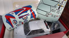Rk Lancia Delta brushless 1/10, radiocomando 2,4 gHz, quattro ruote motrici, batteria Lipo 3500 mAh 30 C con caricabatteria, completa di tutto, mai utilizzata - foto 9