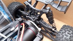 RK Buggy elettrico brushless 1/10, radio 2,4 GHZ, 4 ruote motrici, batteria Lipo 7,4V 3800 mAh 30C, completo di tutto - foto 5
