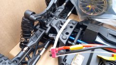 RK Buggy elettrico brushless 1/10, radio 2,4 GHZ, 4 ruote motrici, batteria Lipo 7,4V 3800 mAh 30C, completo di tutto - foto 4