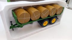 Siku carrello con balle di fieno 1/32, confezione usurata - foto 1