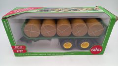 Siku carrello con balle di fieno 1/32, confezione usurata - foto 3