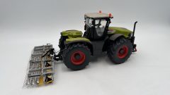 Siku Trattore agricolo Claas Xerion 5000 con  seminatrice 1/32, senza scatola originale - scala 1:32
