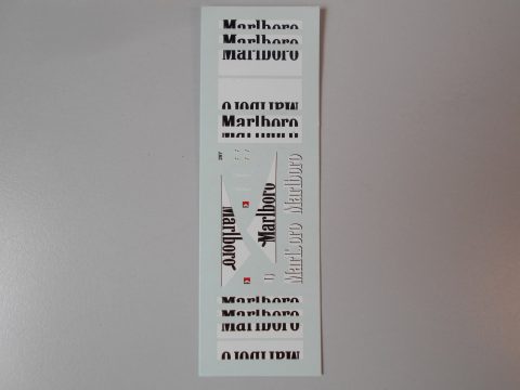 125 decals Marlboro 1/43