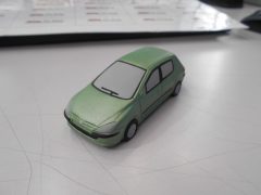 Riproduzione gommosa di Peugeot 307, senza scatola originale - scala 1:43