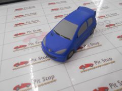 Riproduzione gommosa di Peugeot 206, senza scatola originale - scala 1:43