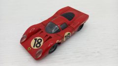 Solido Ferrari 312 P 1/43, normali segni del tempo ma ottime condizioni, senza scatola originale - scala 1:43
