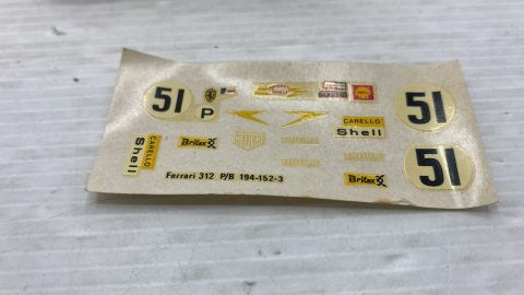 Solido' Ferrari 312 PB 1/43, scatola rovinata