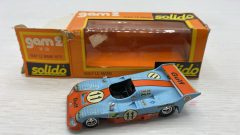 Solido' gam 2 Gulf Le Mans 1975 1/43 scatola rovinata - scala 1:43