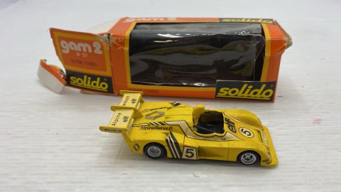 Solido' Alpine Turbo 1/43 scatola rovinata