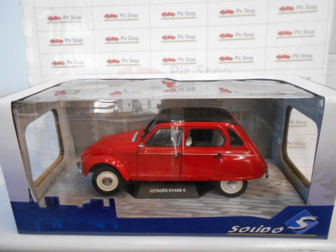 Solido Citroen dyane 6 rouge corsaire 1968 1/18
