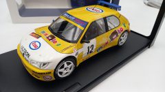 Solido Peugeot 306 Maxi rally du Condroz 1997 1/18 - scala 1:18