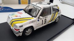 Solido Renault 5 GT Turbo MK2 rally Monte Carlo 1989 1/18 - scala 1:18