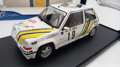 Solido Renault 5 GT Turbo MK2 rally Monte Carlo 1989 1/18