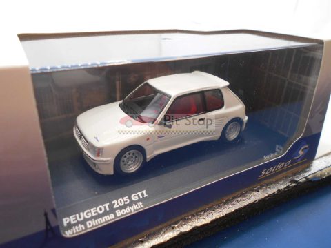 Solido Peugeot 205 GTI con Dimma Bodykit 1/43