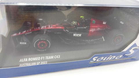 Solido Alfa Romeo C43 Guanyu Australian GP 2023 1/43