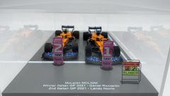 Sparkmodel McLaren MCL35M Ricciardo Winner Italian GP 2021 e Norris 2nd Italian GP 2021 1/43, senza scatola originale - foto 2