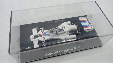 Sparkmodel Shadow DN8 Riccardo Patrese Japanese GP 1977 1/43, teca con qualche segno, senza confezione esterna