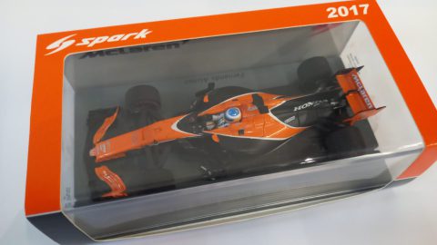 Sparkmodel McLaren Honda MCL32 Fernando Alonso Australian GP 2017 1/43