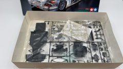 Tamiya Mercedes CLK-GTR Team CLK Sportswear Full View 1/24 kit di montaggio, decal incollata alle istruzioni - foto 2
