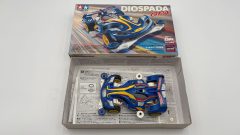Tamiya Mini 4WD Diospada GPA 1/32 non funzionante, segni di usura del tempo - scala 1:32