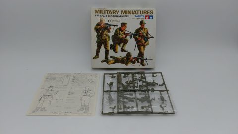 Tamiya Russian infantry 1/35 confezione bucata come in foto