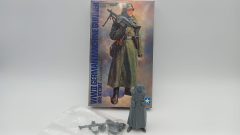 Tamiya WWII German machine gunner (greatcoat) 1/16, kit iniziato - scala 1:16
