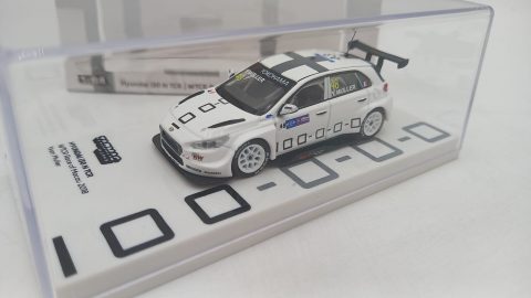 Tarmac Works Hyundai i30 N TCR WCTR Race of Macau 2018 1/64