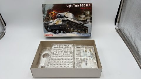 Techmod Light Tank T-50 A.A. 1/35