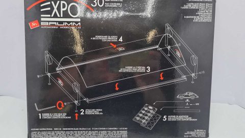 Brumm Espositore Teca per modelli 1/43 misure 30x20x6,5 cm puo contenere 5 modellini