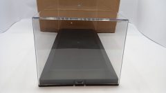 Show case base nera con fermi, misure interne 30,3x15,3x9,3 cm, base di appoggio interna 26,5x12 cm, per modelli fino a 1/18 - foto 3