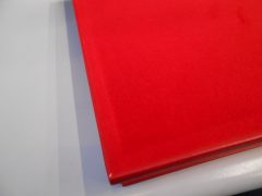 Luxcase teca con base in similpelle rossa per modelli scala 1/12, misure INTERNE 45x24x18,5 cm altezza, ESTERNE COMPRESE DI BASE 45,5x25x20,6 cm altezza. - foto 3